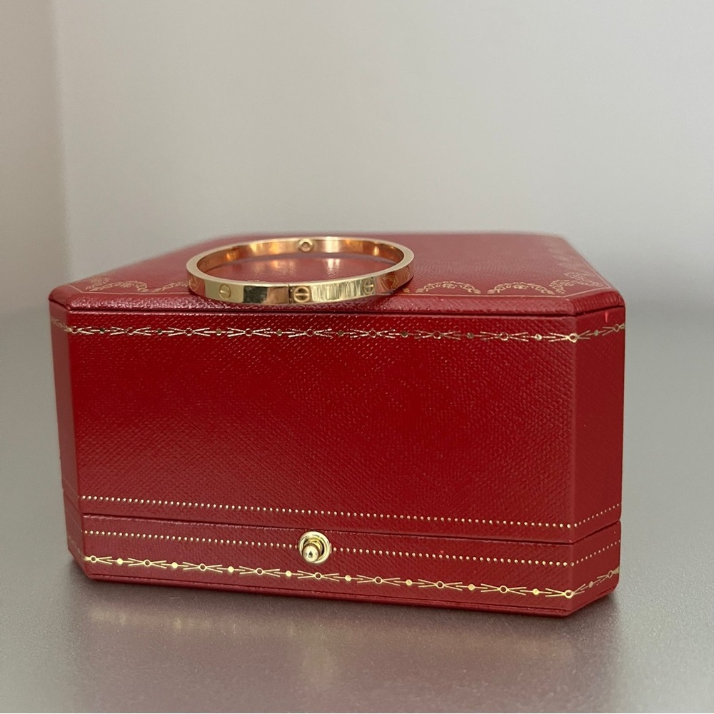Cartier LOVE BRACELET, SMALL MODEL 18K size 16